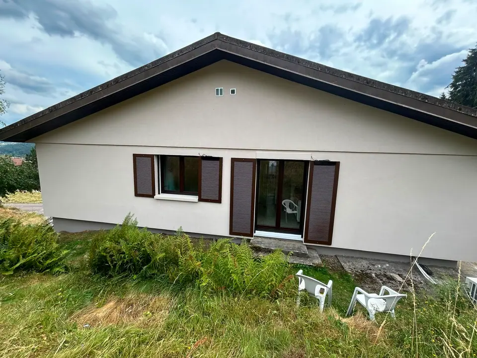 Isolation thermique par l'extérieur en laine de roche — Gérardmer (88)