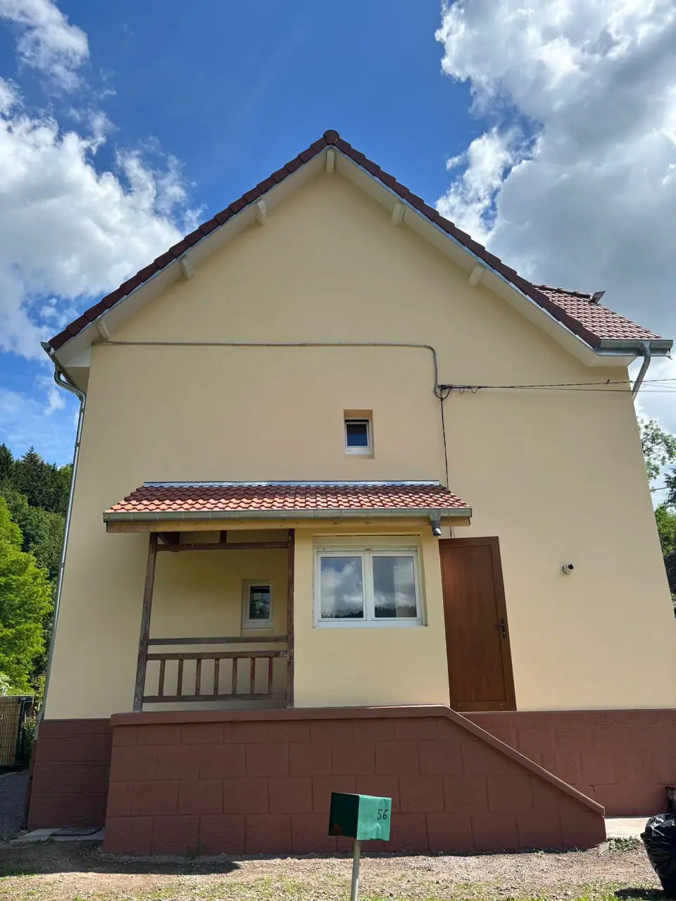 Façade principale après ravalement