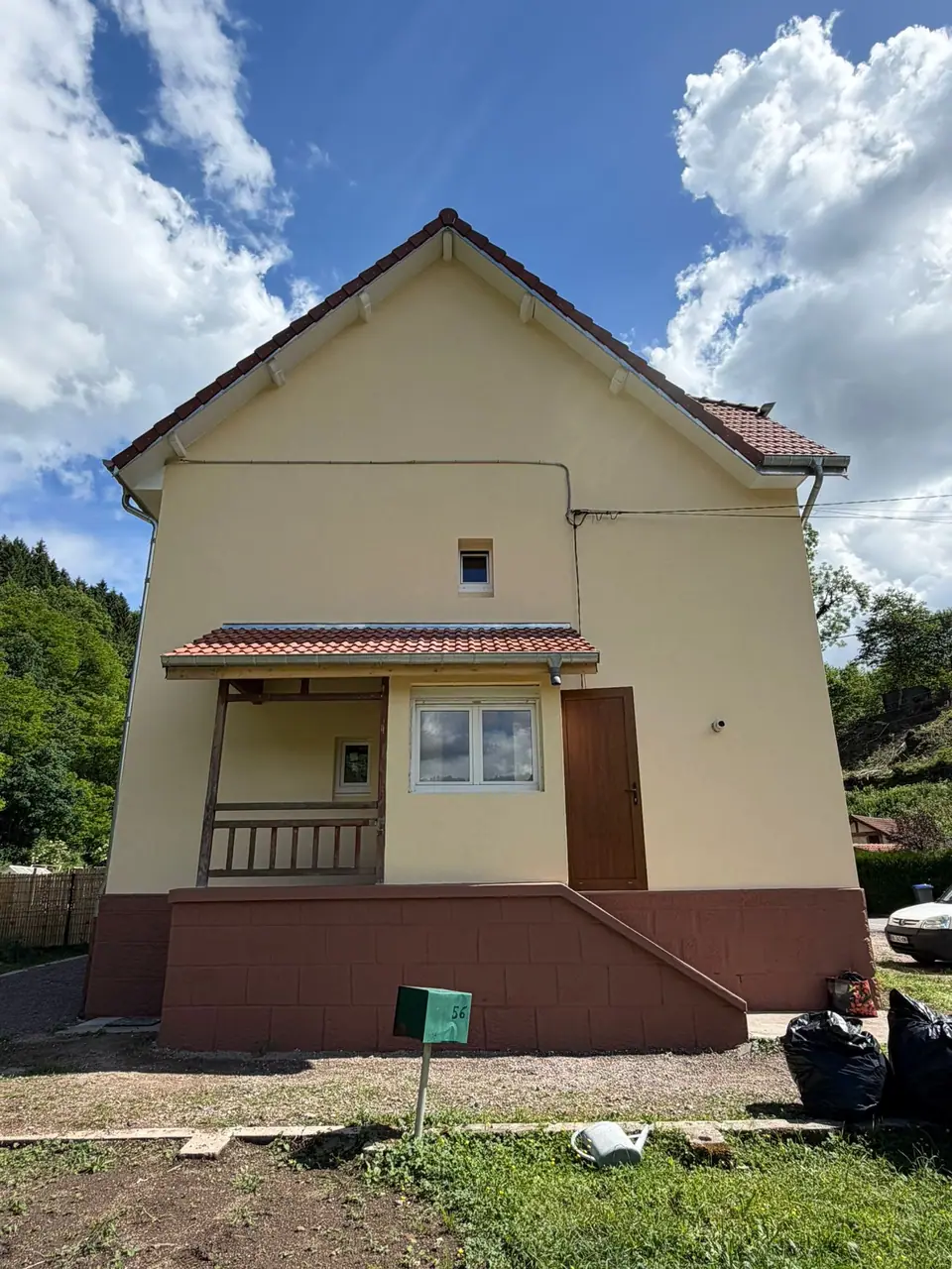 Ravalement de façade et soubassement — Senones (88)